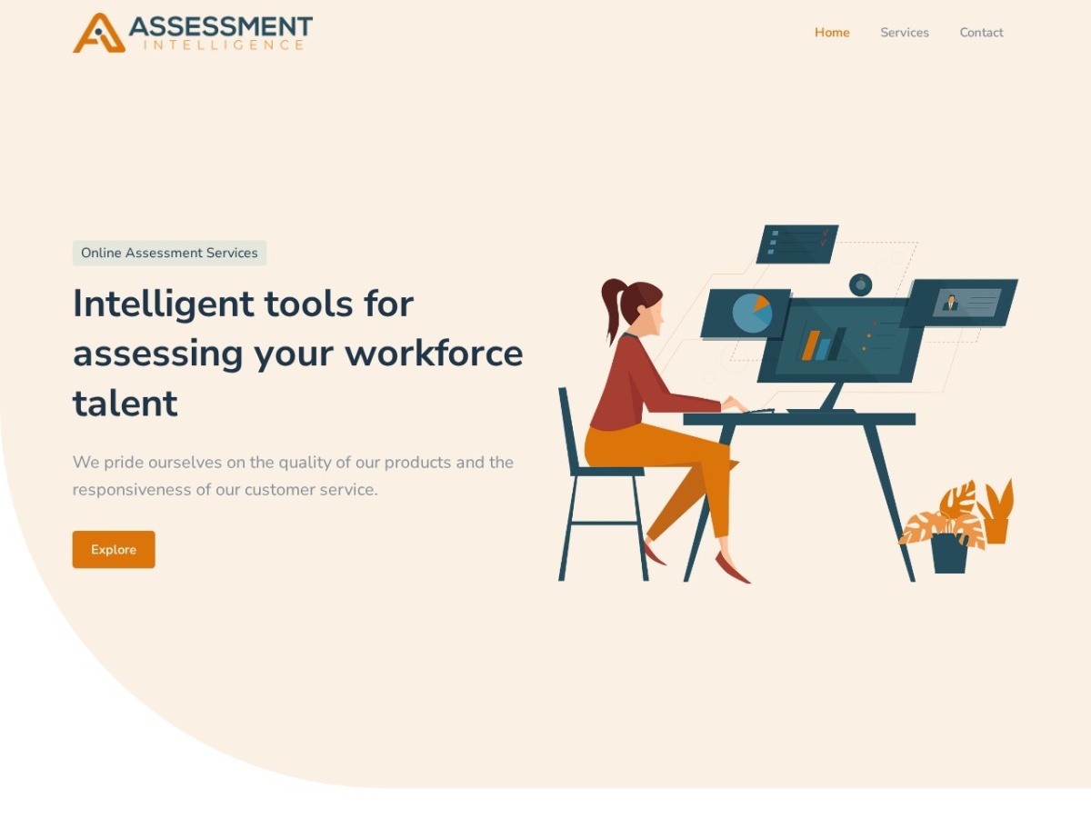 Screenshot preview for assessment-intelligent.netlify.app