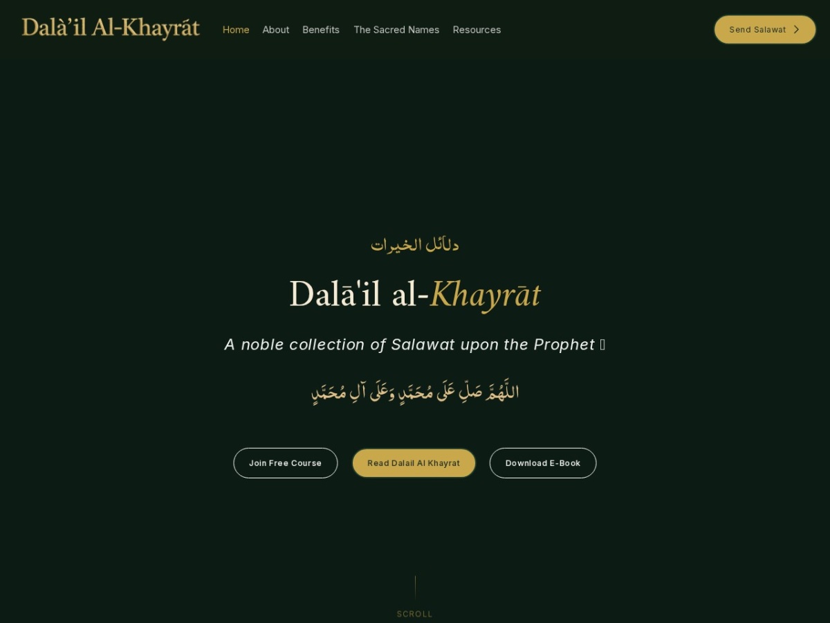 Screenshot preview for dalailkhairat Screenshot preview for dalailkhairat