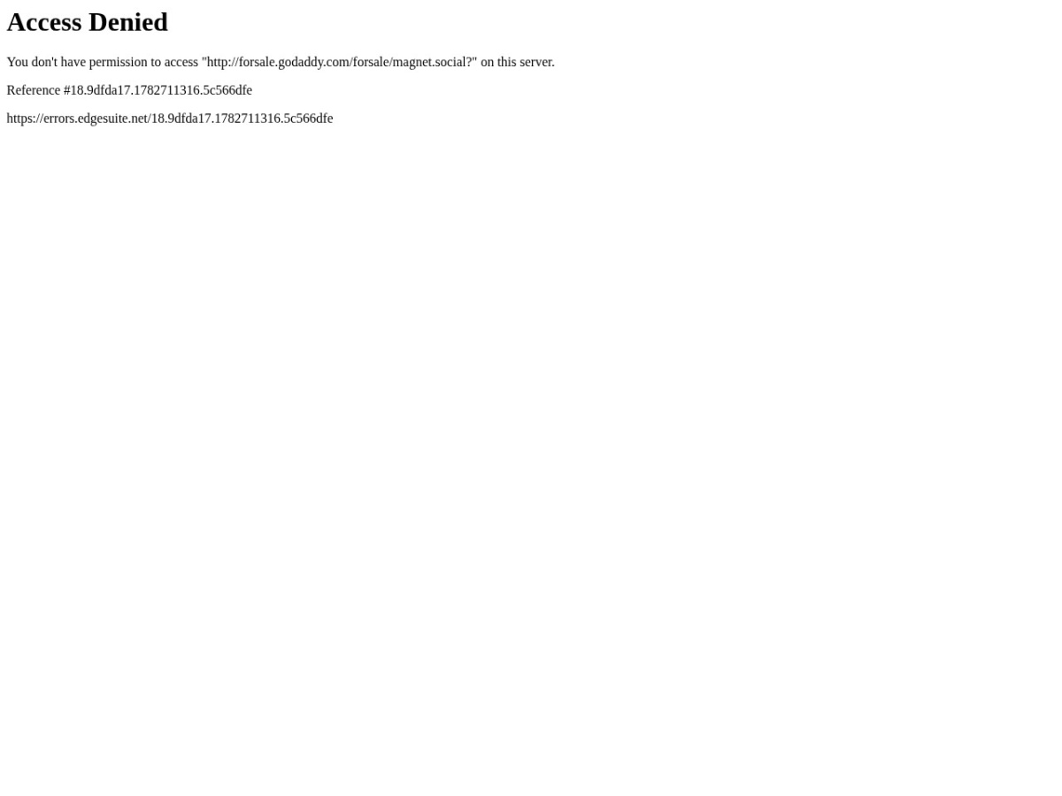 Screenshot preview for Magnet Social