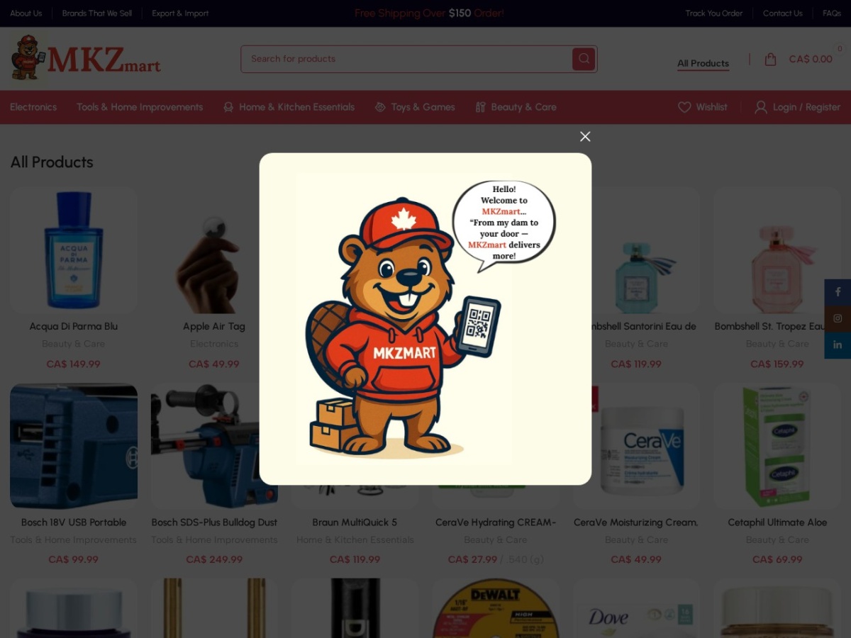 Screenshot preview for MKZ Mart Screenshot preview for MKZ Mart
