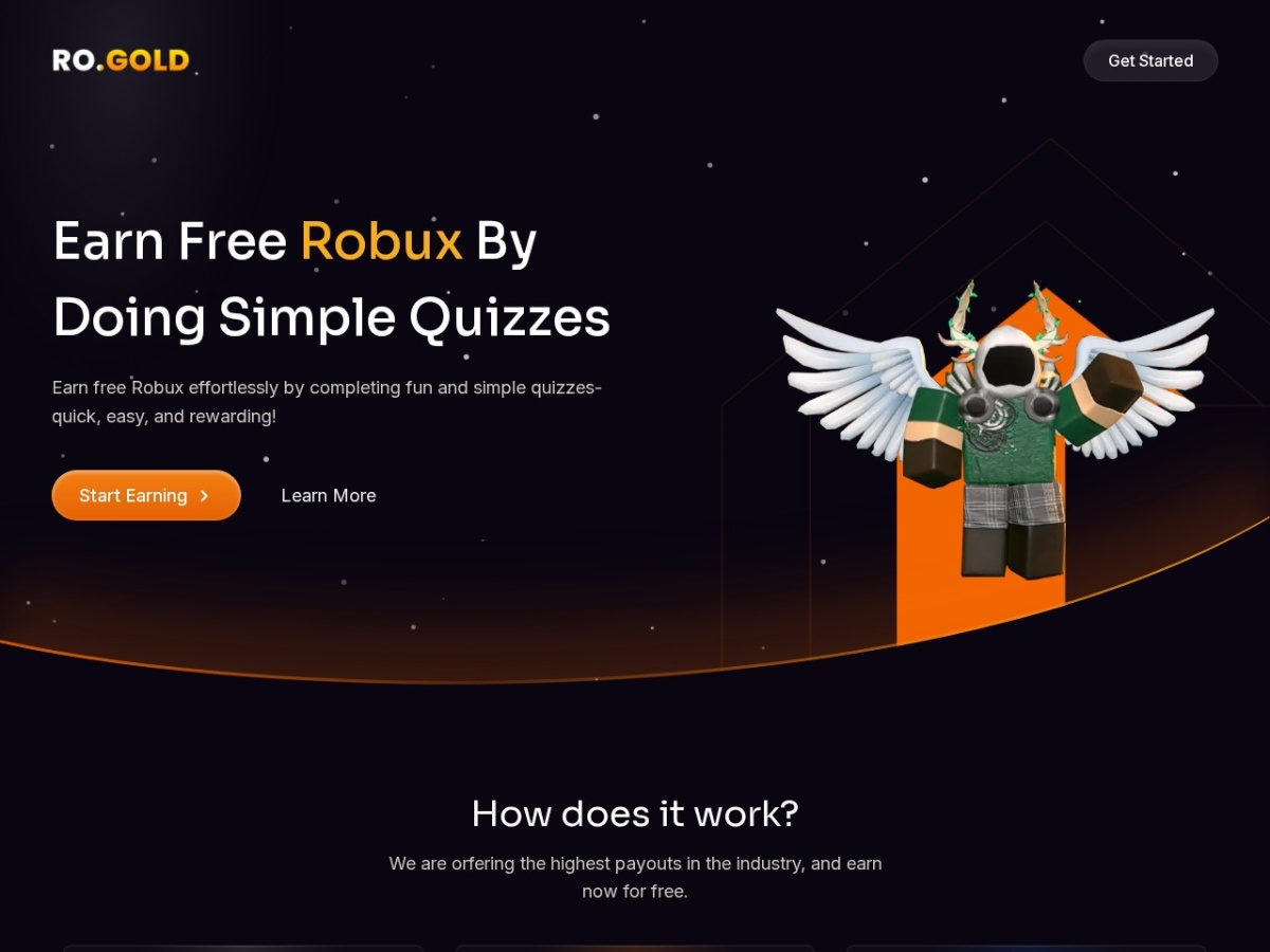 Screenshot preview for Robux Gold
