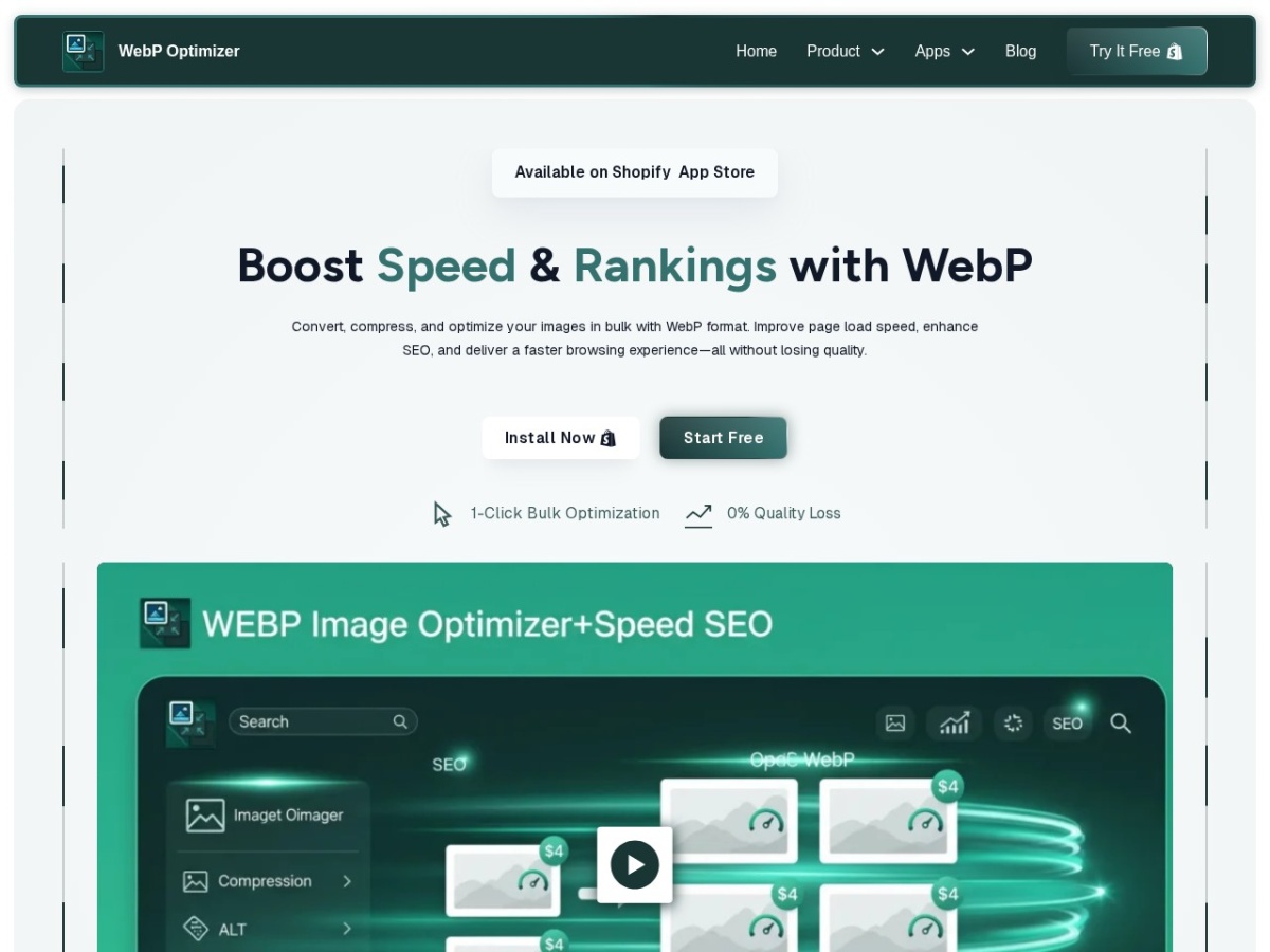 Screenshot preview for Webp Optimzer Screenshot preview for Webp Optimzer